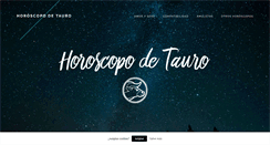 Desktop Screenshot of horoscopodetauro.es